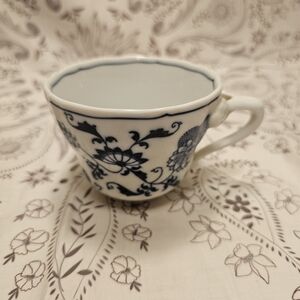 Charming Blue Floral Teacup